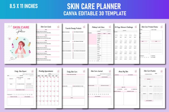 Download Skin Care Planner - Skin care Collection