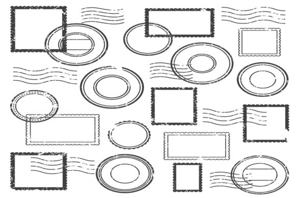 Download Vintage Postmark Cachet Stamp - Stamp Collection