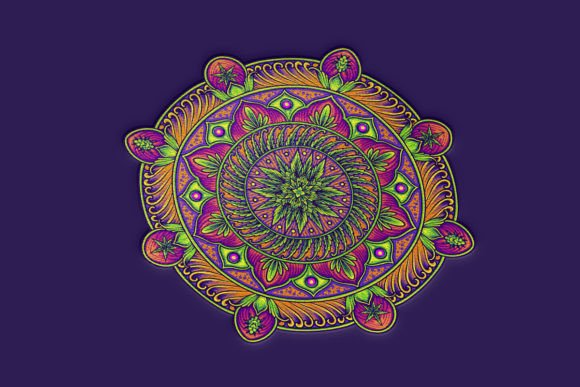 Download Sacred Geometry Mandalas Cannabis Art - Geometry Collection