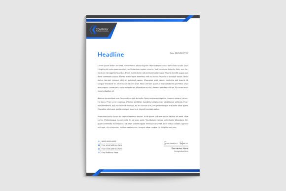 Download Modern Creative Letter Head Template - Letter head template Collection
