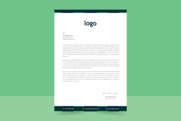 Download Business Style Letter Head Template - Premium Resources