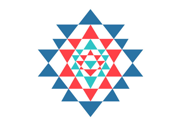 Download Sacred Geometry and Alchemy Symbol Sri Yantra - Geometry Collection
