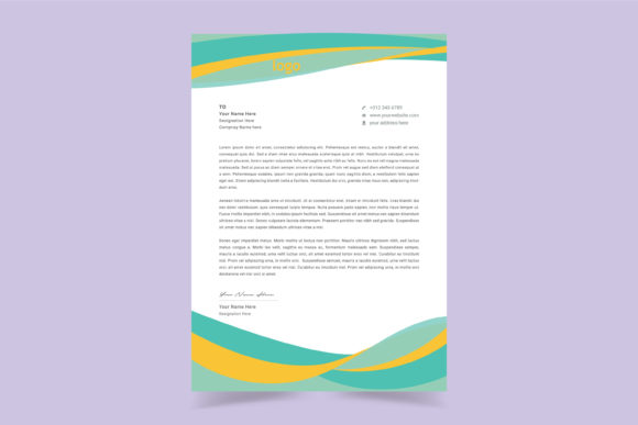 Download Creative Letter Head Template - Premium Resources