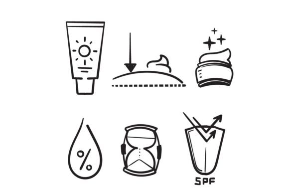 Download Doodle Skin Care Icon - Premium Resources