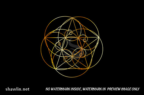 Download Fibonacci Spiral- the Sacred Geometry - Geometry Collection