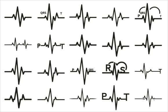 Download Modern Heartbeat Symbol Icon Vector - Premium Resources