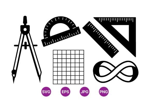 Download Geometry Drawing Tools Clipart - Geometry Collection